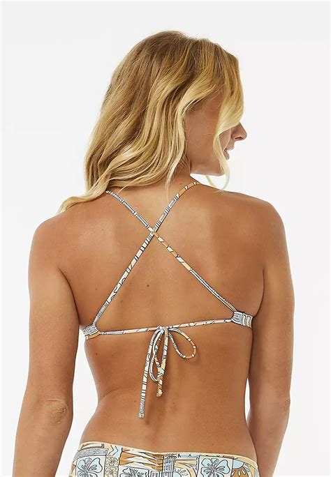 Buy Rip Curl Block Party Crossback Triangle Bikini Top 2024 Online