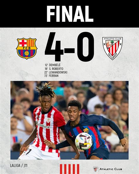 Athletic Club On Twitter FINAL I Derrota Del Athletic En El Spotify