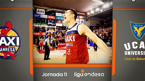 Baxi Manresa Ucam Murcia Resumen Liga Endesa Youtube