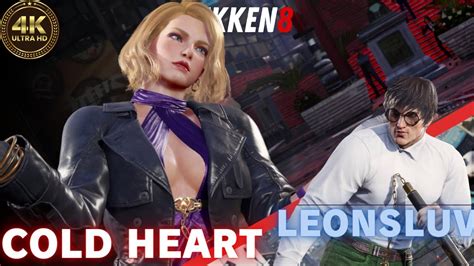 Tekken Replay Cold Heart Nina Vs Leonsluv Law K Ultra Hd