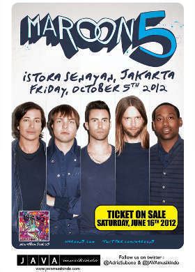 Konser Enerjik Memukau Maroon 5 Di Jakarta Hari Pertama