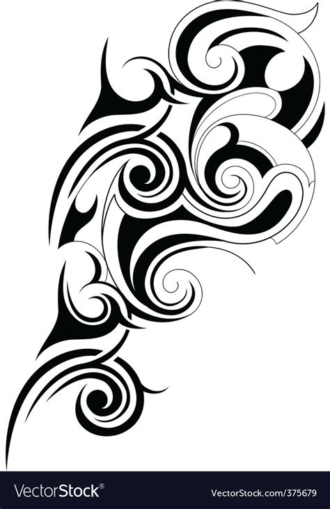 Tribal Graphics Royalty Free Vector Image Vectorstock