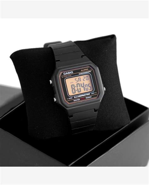 Riachuelo Relogio Casio Masculino Iluminator W H Avdf Preto Digital