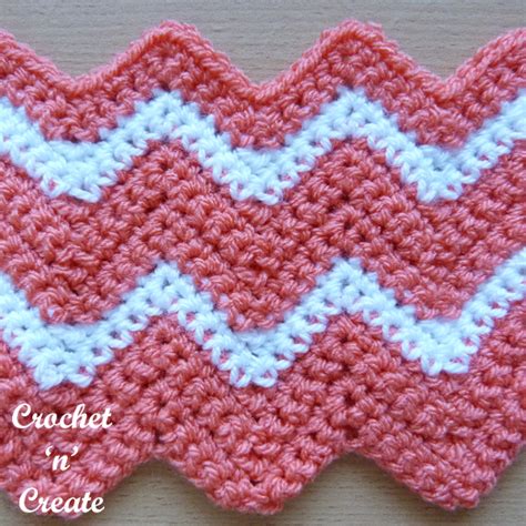 Crochet Guide Neat Ripple Free Pattern F