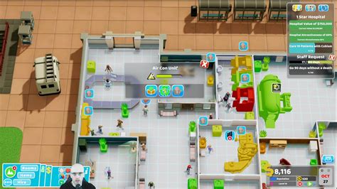 Two Point Hospital Playthrough Pc Episode C Grockle Bay Debt