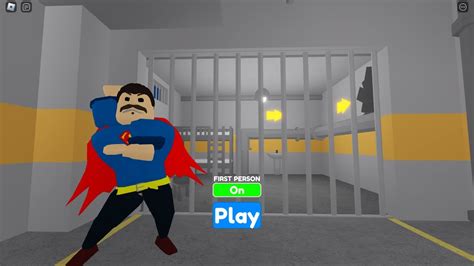 Escape da Prisão do Superman Barry No Roblox YouTube