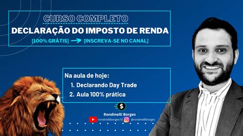 Como Declarar Day Trade No Imposto De Renda Smart Money