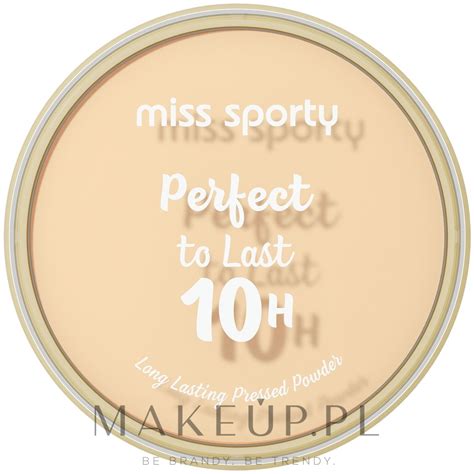 Miss Sporty Perfect To Last 10H Long Lasting Pressed Powder Puder Do