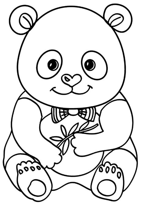 Dibujos De Panda Para Colorear E Imprimir