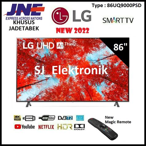 Jual LED TV LG 86 Inch 86UQ9000PSD 86UQ9000 Real 4K Smart UHD TV