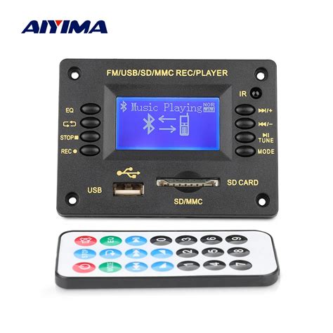 Aiyima V Mp Decodificador Placa De Udio Mp Player Bluetooth