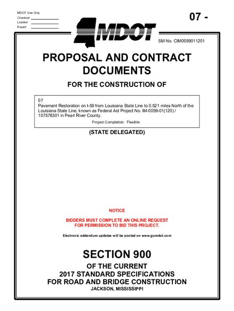 Fillable Online WebForms Construction Forms MDOT Fax Email Print