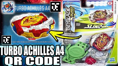 Beyblade Burst Achilles Turbo QR Code