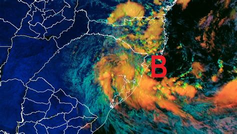 O que vai ocorrer a baixa pressão que trouxe tanta chuva