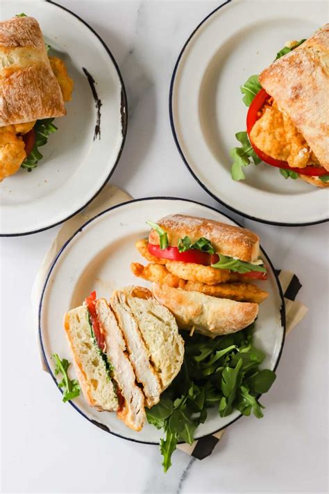 Crispy Chicken Cutlet Sandwich Lena S Kitchen