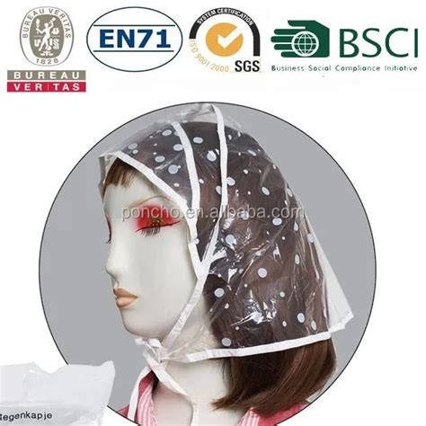 Plastic Rain Hood Pe Disposable Rain Bonnet Buy Plastic Rain Hood Disposable Rain Bonnet Pe