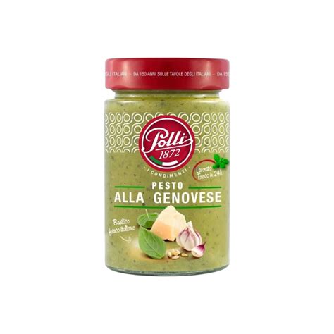 POLLI Basil Pesto Alla Genovese 190g WorldCart