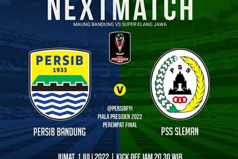 Klik Disini Sedang Berlangsung Link Live Streaming Persib Bandung Vs