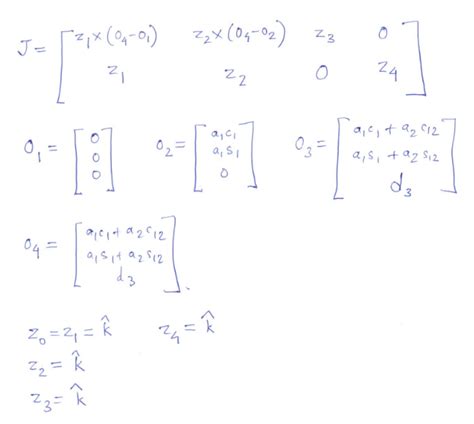 Solved Please Perfect Answer Q 4 Derive The Jacobian Matrix For