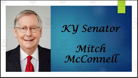 Current U S Senators From Kentucky Biography Ppt Bundle By Teach Simple