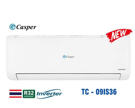 Điều hòa Casper inverter 9000 BTU 1 chiều TC 09IS36