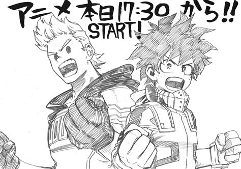 堀越耕平 On Twitter Sketches Hero My Hero Academia