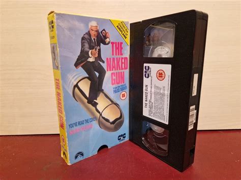 THE NAKED GUN Leslie Nielsen PAL VHS Video Tape A78 2 99