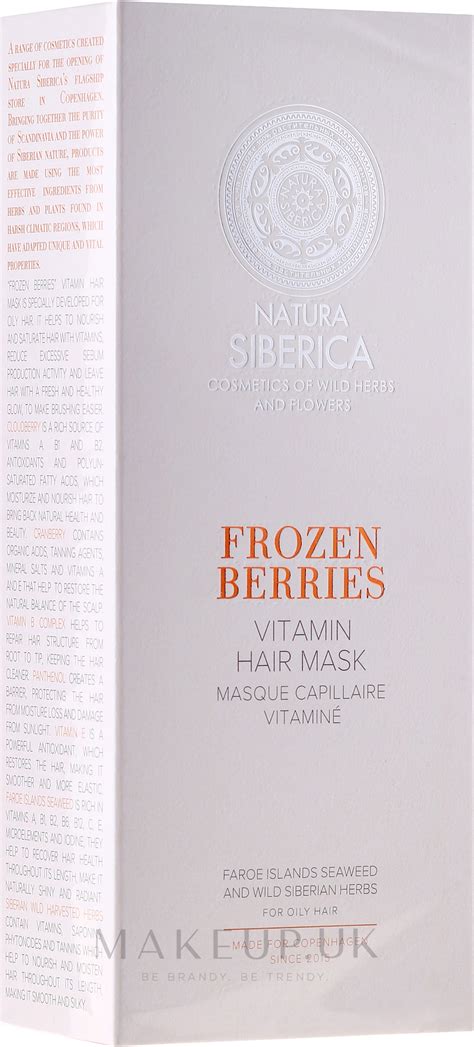 Natura Siberica Copenhagen Frozen Berries Vitamin Hair Mask Vitamin