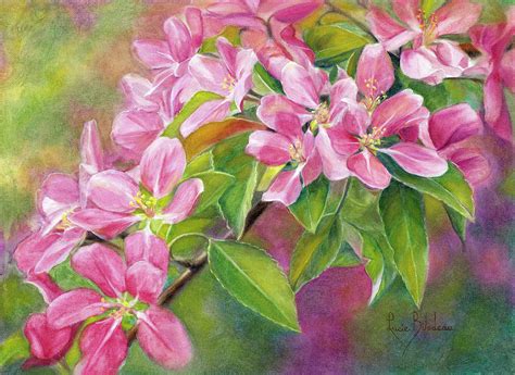 Spring Blooms Painting By Lucie Bilodeau Fine Art America