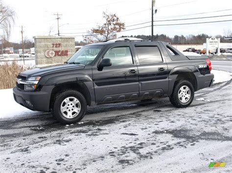 2003 Black Chevrolet Avalanche 1500 Z71 4x4 24493051