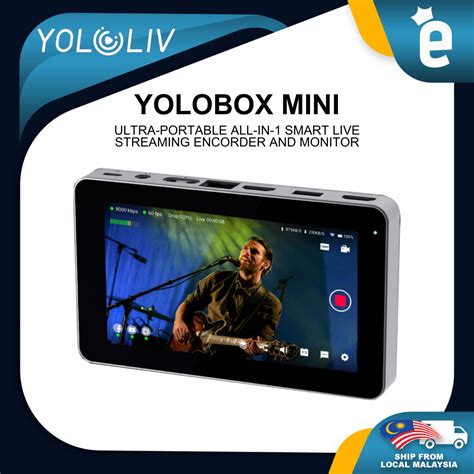 Yololiv Yolobox Mini Ultra Portable All In One Smart Live Streaming