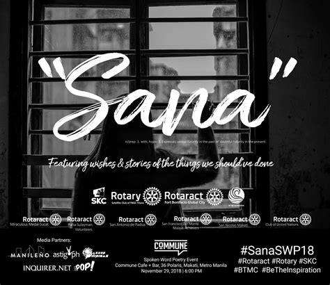 Sana Spoken Word Poetry Night Event Astig Ph