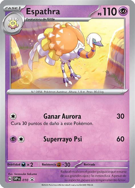 Espathra Sv Promo 10 Tcg Wikidex La Enciclopedia Pokémon