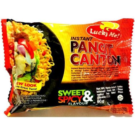 Lucky Me Pancit Canton Sweet Spicy 80 Set Of 5 Shopee Philippines