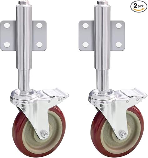 Material Handling Products BEAMNOVA Gate Caster Wheel Spring Loaded 2