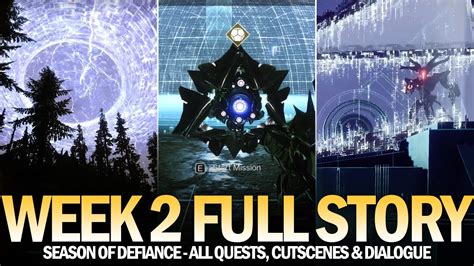 Season Of Defiance Full Story Week 2 Full Quest Dialogue Destiny