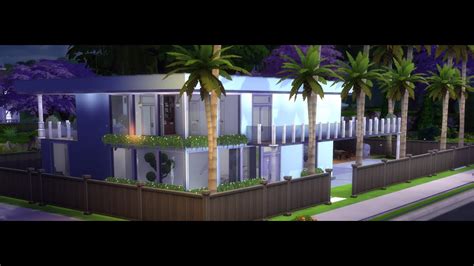 Casa Moderna | Modern House - The Sims 4 (Speed Build) - YouTube