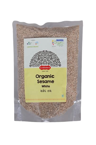 Tiny Powerhouses Jhaveri Organic White Sesame Seeds Ayuda Organics Store