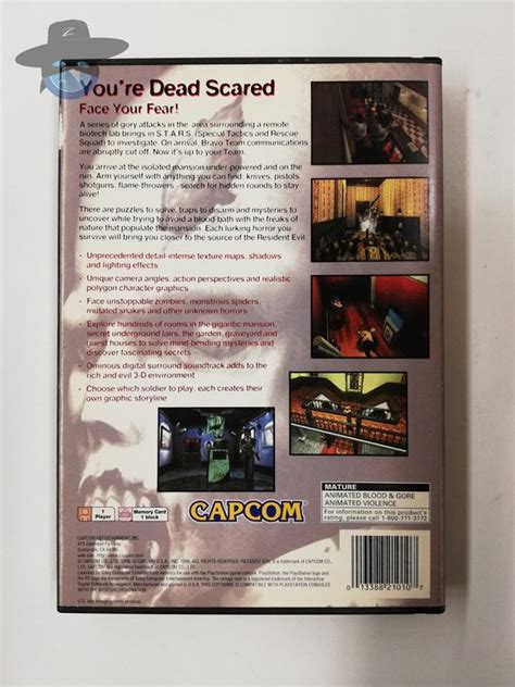 Resident Evil Usa Longbox Ntsc U Sony Playstation 1 Ps1 Kaufen