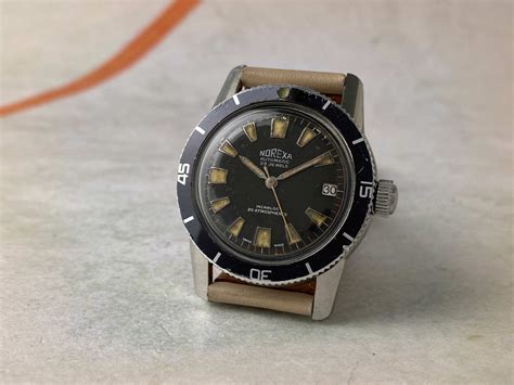 Norexa Diver Swiss Vintage Automatic Watch Cal Eta Ref