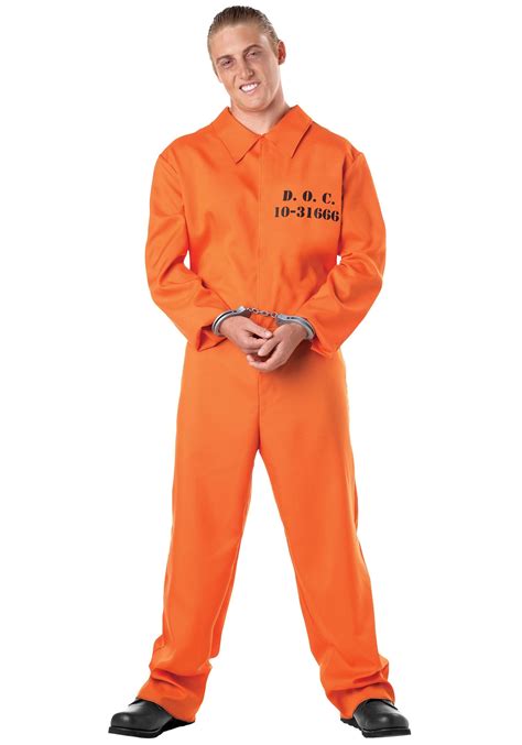 Adult Classic Men's Prisoner Costume