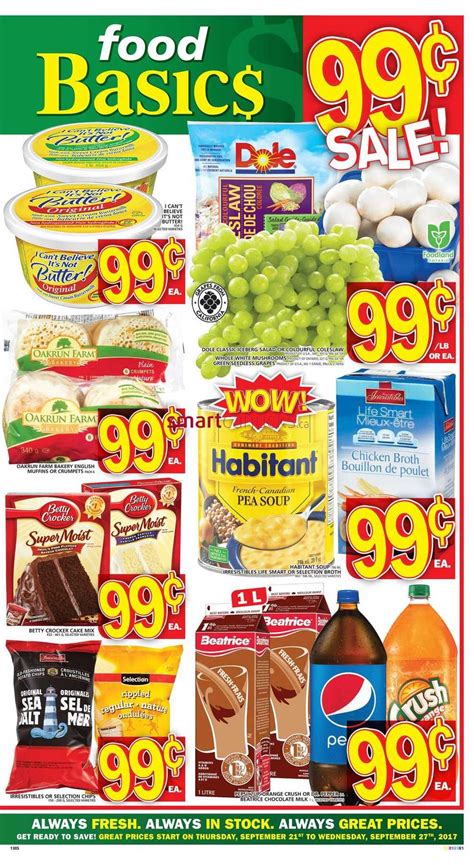 Food Basics Flyer September 21 To 27 Food Basics Flyer