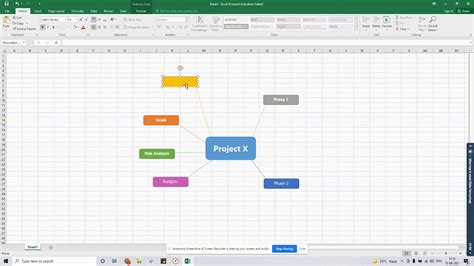 Cara Membuat Peta Pikiran Di Excel Panduan Dengan Templat