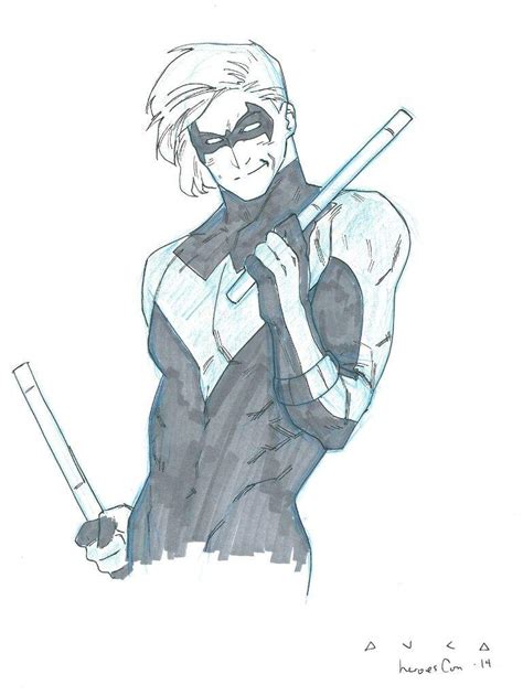 Comic Art Showcase Nightwing Edition Comics Amino