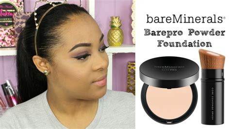 First Impression Bareminerals Barepro Powder Foundation Review