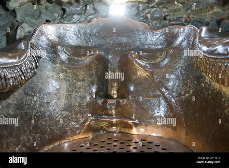 Inside The Head Of The Bavaria Statue At Theresienwiese In Munich