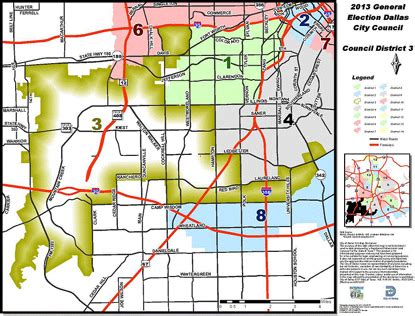 Dallas District Map