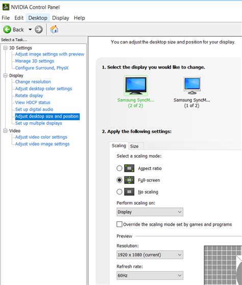 windows 10 - How to increase resolution maintaining Hertz - Super User