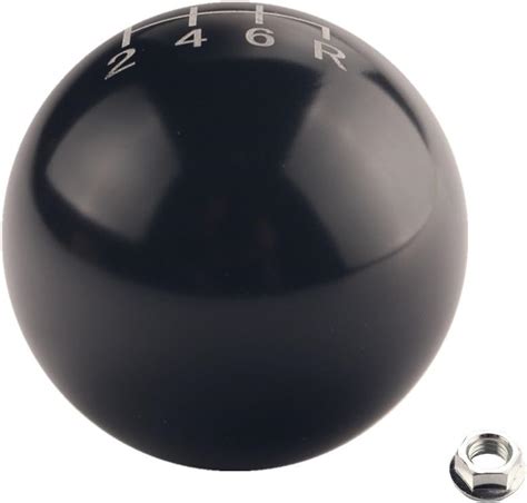 Buy Dewhel Jdm Round Ball Billet Aluminum Racing Type R Style 6 Speed Six Mt Manual Gear Stick