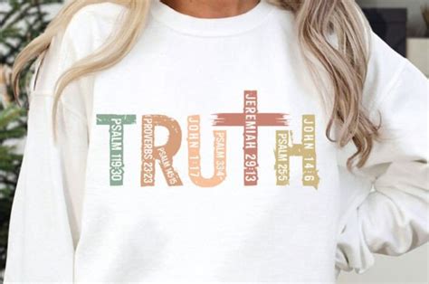 Truth Svg Bible Verses Christian Svg Gráfico Por Designattend · Creative Fabrica